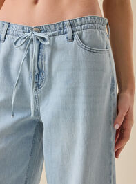 Monica Baggy Denim Pant Detail 2 - ALTAR'D STATE KIDS