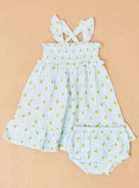Lovely Lemons Dress and Bloomer Set - AS Kids