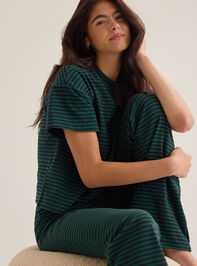 Alaya Stripe Lounge Pant Detail 5 - AS Kids