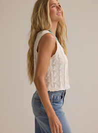 Rumi Lace Trim Vest Detail 4 - AS Kids