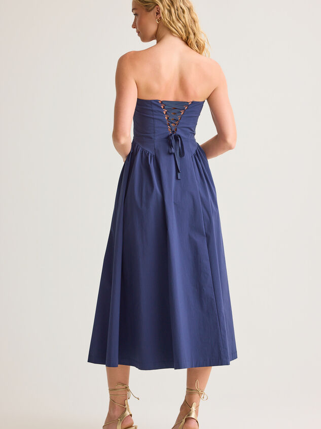 Louisa Strapless Maxi Dress Detail 5 - AS Kids