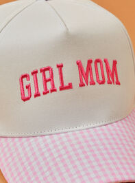 Gingham Girl Mom Hat Detail 2 - ALTAR'D STATE KIDS