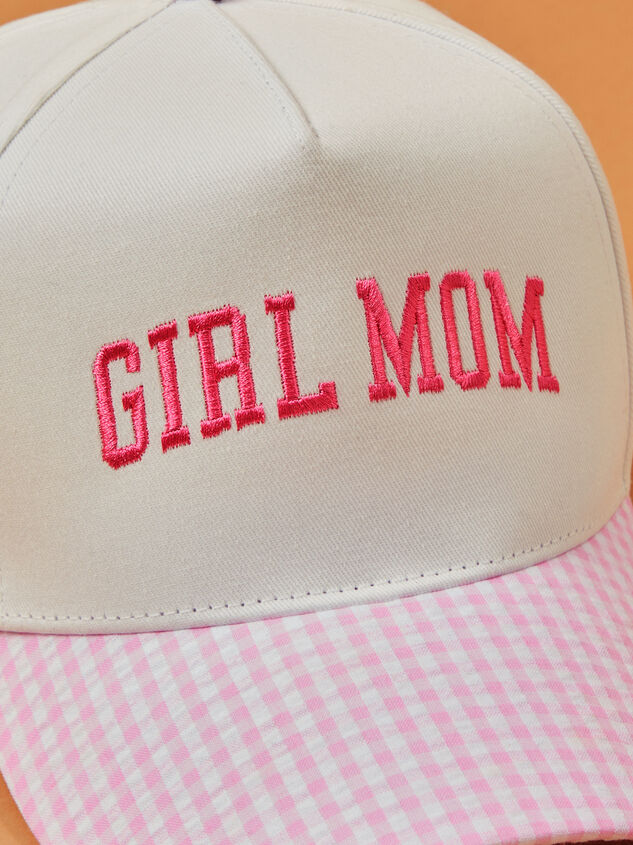 Gingham Girl Mom Hat Detail 2 - ALTAR'D STATE KIDS