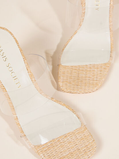 France Clear Strap Heel - ALTAR'D STATE KIDS