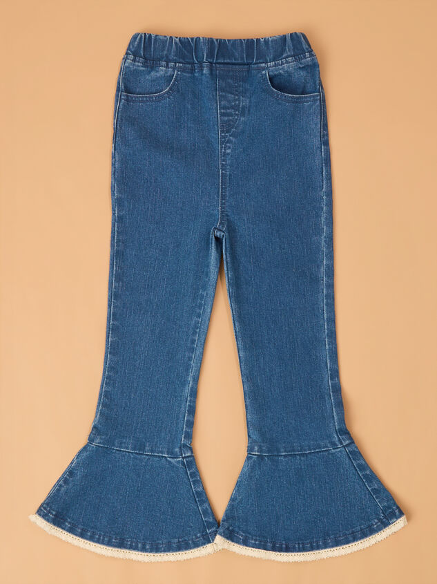 Willa Embroidered Poncho And Jeans Detail 5 - AS Kids