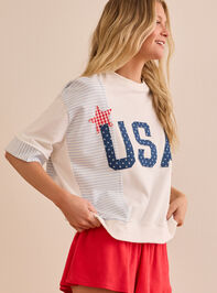 American Patchwork Tee Detail 4 - ALTAR'D STATE KIDS