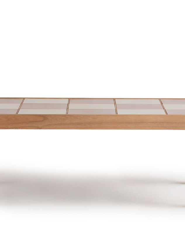 Audrey Wood Coffee Table Pink - AS Kids