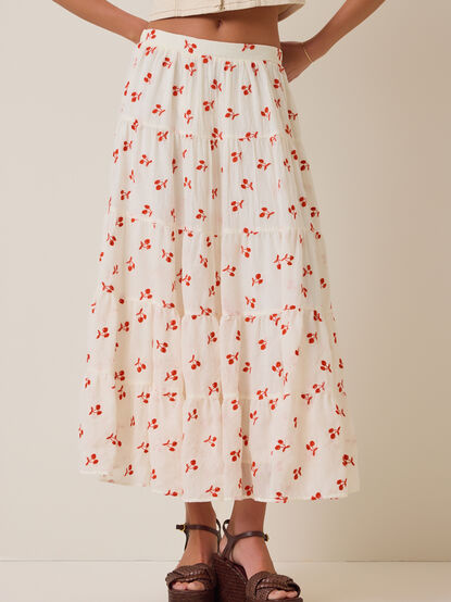 Jackie Embroidered Midi Skirt - AS Kids