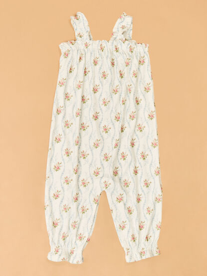 Heirloom Rose Ruffle Overall - ALTAR'D STATE KIDS