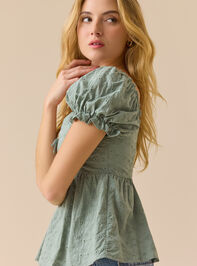 Myla Eyelet Babydoll Top Detail 3 - ALTAR'D STATE KIDS