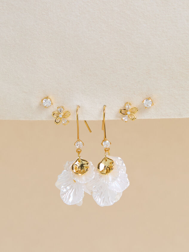 Elouise Flower Glitz Earring Pack - ALTAR'D STATE KIDS