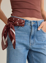 Hailey High Rise Barrel Jeans Detail 2 - AS Kids