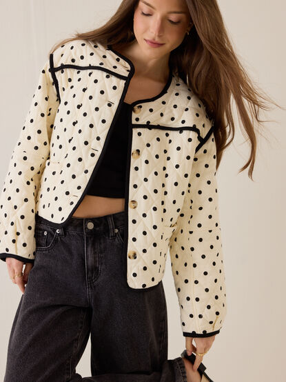 Blythe Polka Dot Jacket - AS Kids