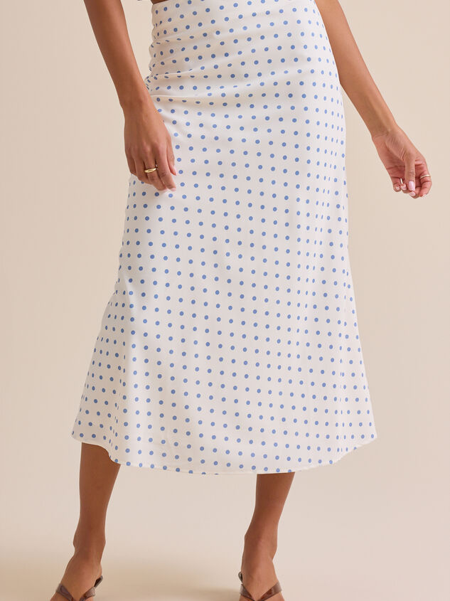 Ellie Polka Dot Maxi Skirt Detail 3 - ALTAR'D STATE KIDS