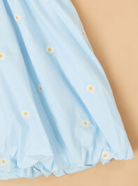 Daisy Dreams Smocked Embroidered Dress Detail 3 - ALTAR'D STATE KIDS