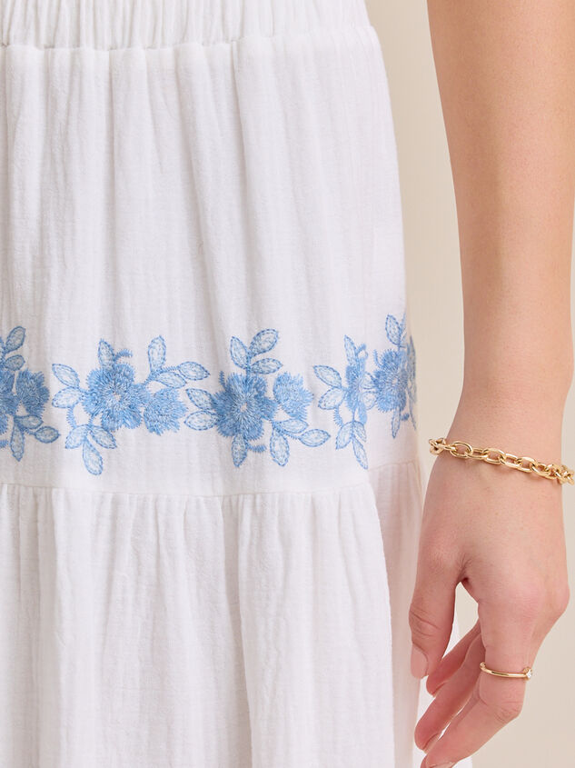 Addy Embroidered Maxi Skirt Detail 3 - ALTAR'D STATE KIDS
