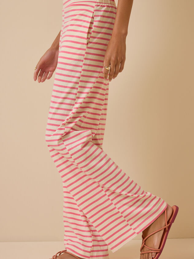 Poppy Stripe Lounge Pants Detail 4 - ALTAR'D STATE KIDS