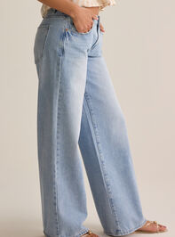 Sydney Low Rise Wide Leg Jeans Detail 5 - AS Kids