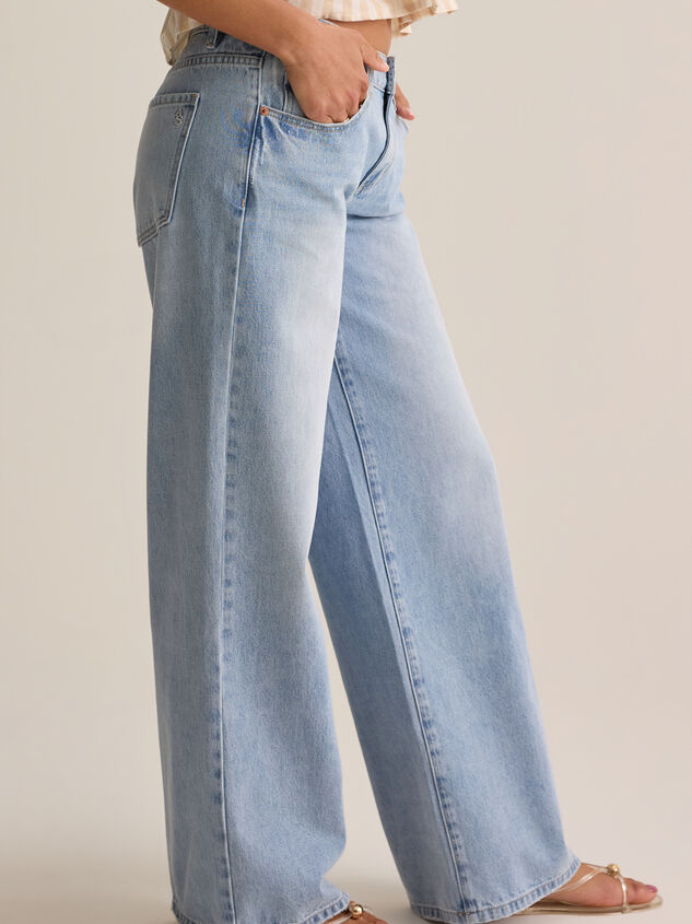 Sydney Low Rise Wide Leg Jeans Detail 5 - AS Kids