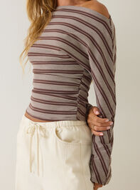 Declan Striped Long Sleeve Detail 7 - AS Kids