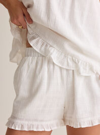 Alex Lace Trim Sleep Shorts Detail 2 - AS Kids