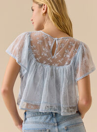 Sabrina Lace Babydoll Top Detail 5 - ALTAR'D STATE KIDS