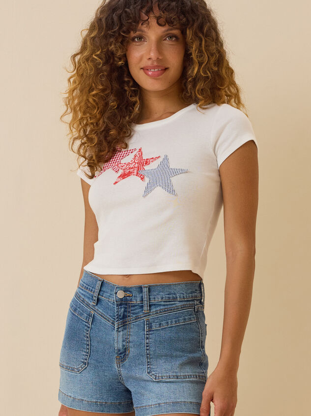 Sable Denim Shorts Detail 3 - ALTAR'D STATE KIDS