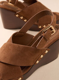 Willow Studded Wedge Detail 2 - AS Kids