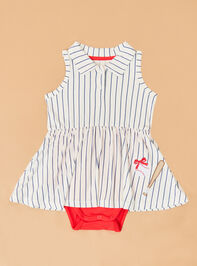 Slugger Baseball Polo Bodysuit Dress - ALTAR'D STATE KIDS