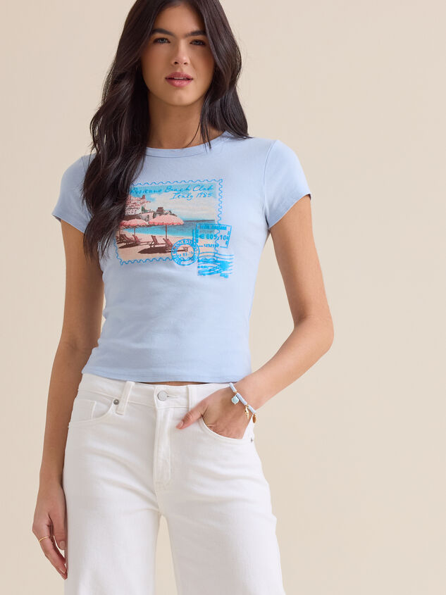 Bethany Postcard Baby Tee - ALTAR'D STATE KIDS