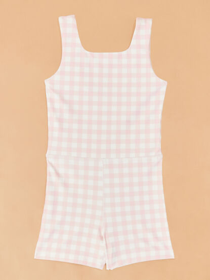 Lena Gingham Unitard - ALTAR'D STATE KIDS