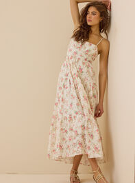 Edeline Floral Lace Maxi Dress Detail 2 - AS Kids