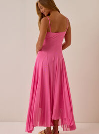 Bianka Drop Waist Maxi Dress Detail 6 - AS Kids
