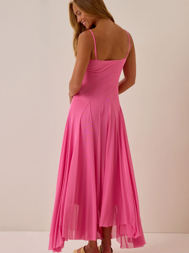 Bianka Drop Waist Maxi Dress Detail 6 - AS Kids