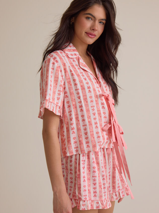 Remi Vacation Sleep Shirt Detail 4 - AS Kids