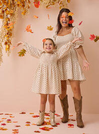 Carrie Floral Toddler Dress Detail 3 - AS Kids