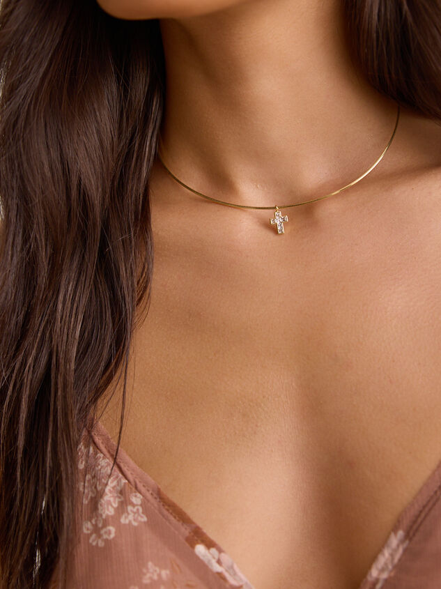 Radiant Grace Cross Necklace - AS Kids