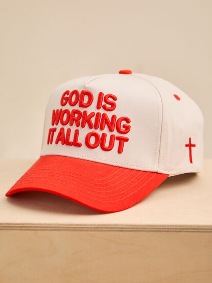 God Is Working It All Out Trucker - AS Kids