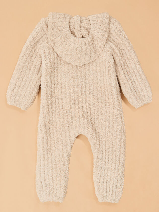 Colton Chenille Hooded Romper Detail 4 - ALTAR'D STATE KIDS