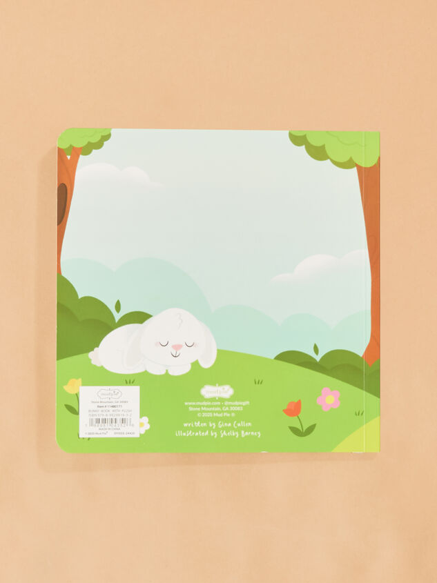 Cottontail Plush Bunny Book by Mudpie Detail 3 - ALTAR'D STATE KIDS