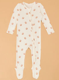 Mini Football Long Sleeve Footie - AS Kids
