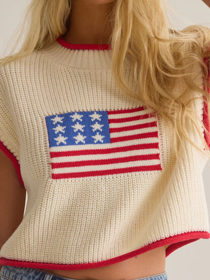 Megan Flag Sweater - AS Kids