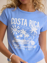 Costa Rica Baby Tee Detail 2 - ALTAR'D STATE KIDS