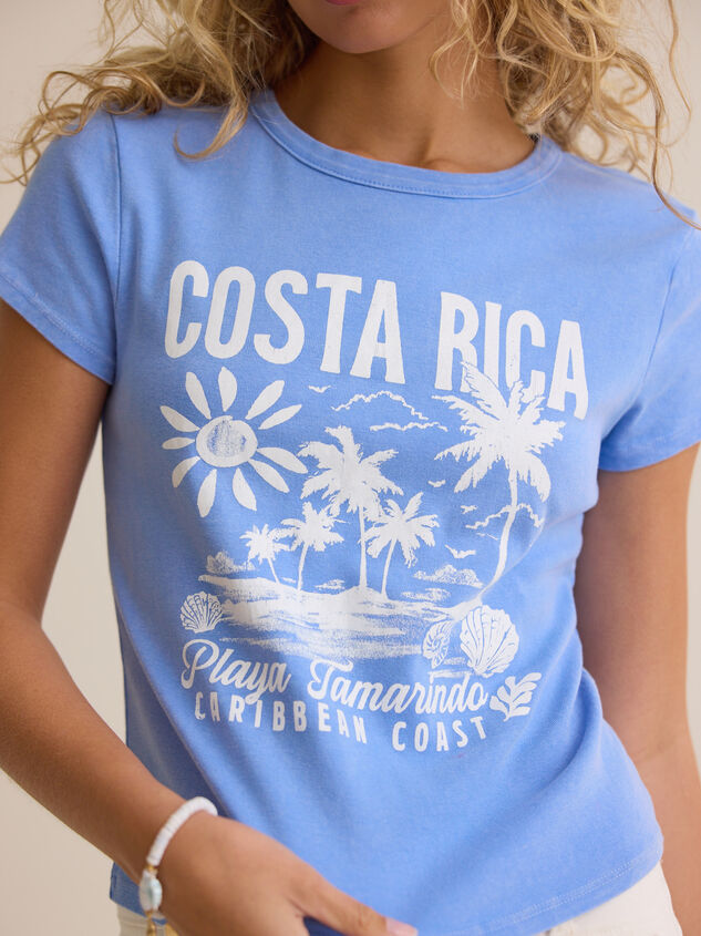 Costa Rica Baby Tee Detail 2 - ALTAR'D STATE KIDS