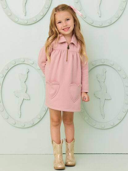 Claire Fleece Dress - ALTAR'D STATE KIDS