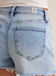 Gianna Embellished Denim Shorts Detail 8 - ALTAR'D STATE KIDS