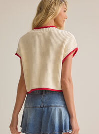 Megan Flag Sweater Detail 6 - AS Kids