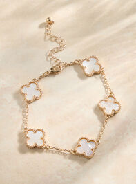 Double Sided Clover Bracelet Detail 2 - AS Kids