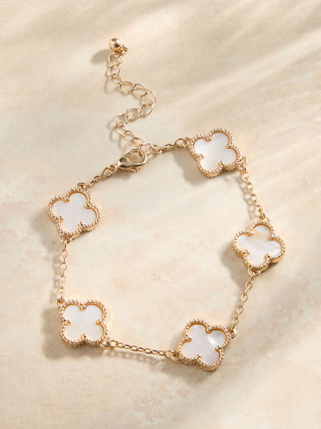 Double Sided Clover Bracelet Detail 2 - AS Kids