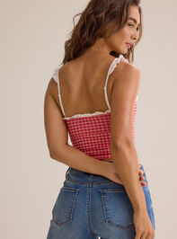Zoey Gingham Cami Detail 6 - ALTAR'D STATE KIDS